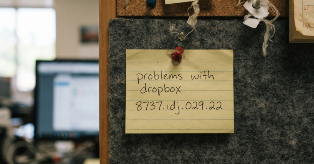 Problems with Dropbox 8737.idj.029.22: A Complete Troubleshooting Guide
